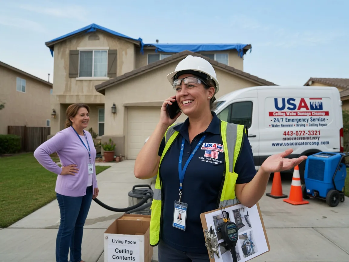 Ceiling Water Damage Restoration Pierron, IL FAQs